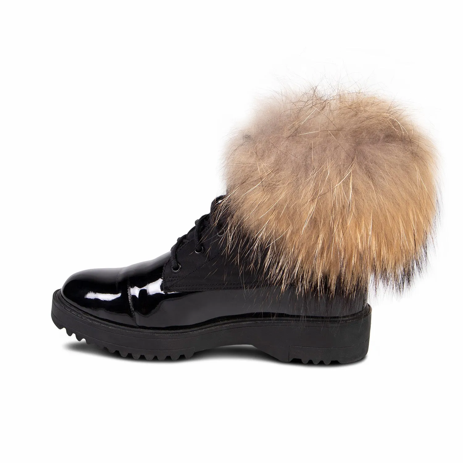 Ladies Brooke Boot With Raccoon