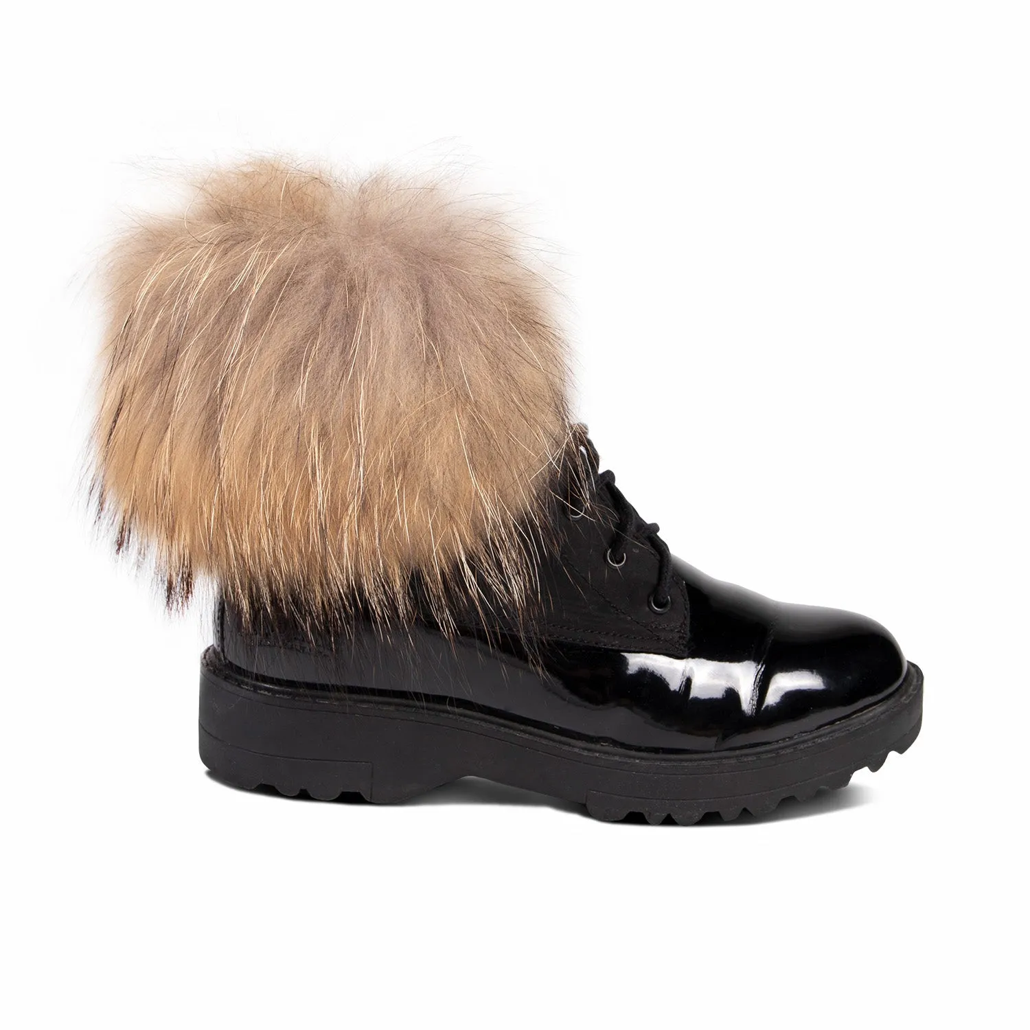 Ladies Brooke Boot With Raccoon