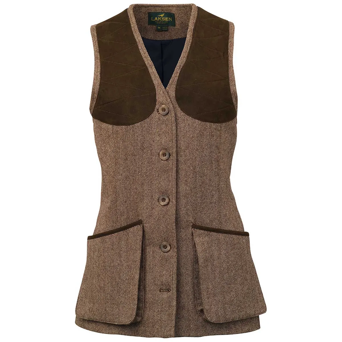 Laksen Glyn Beauly Women's Tweed Shooting Vest