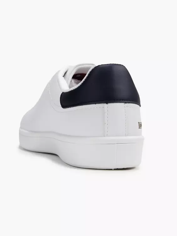 Lambretta  Mens Lambretta Pinball White Lace-up Trainers