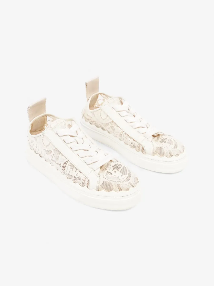 Lauren Sneakers Cream / Black Lace EU 38 UK 5