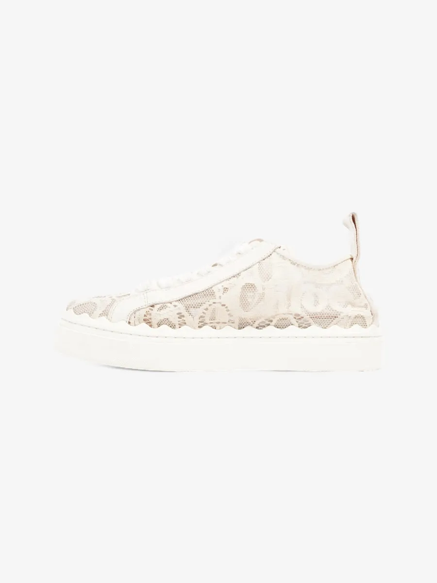 Lauren Sneakers Cream / Black Lace EU 38 UK 5