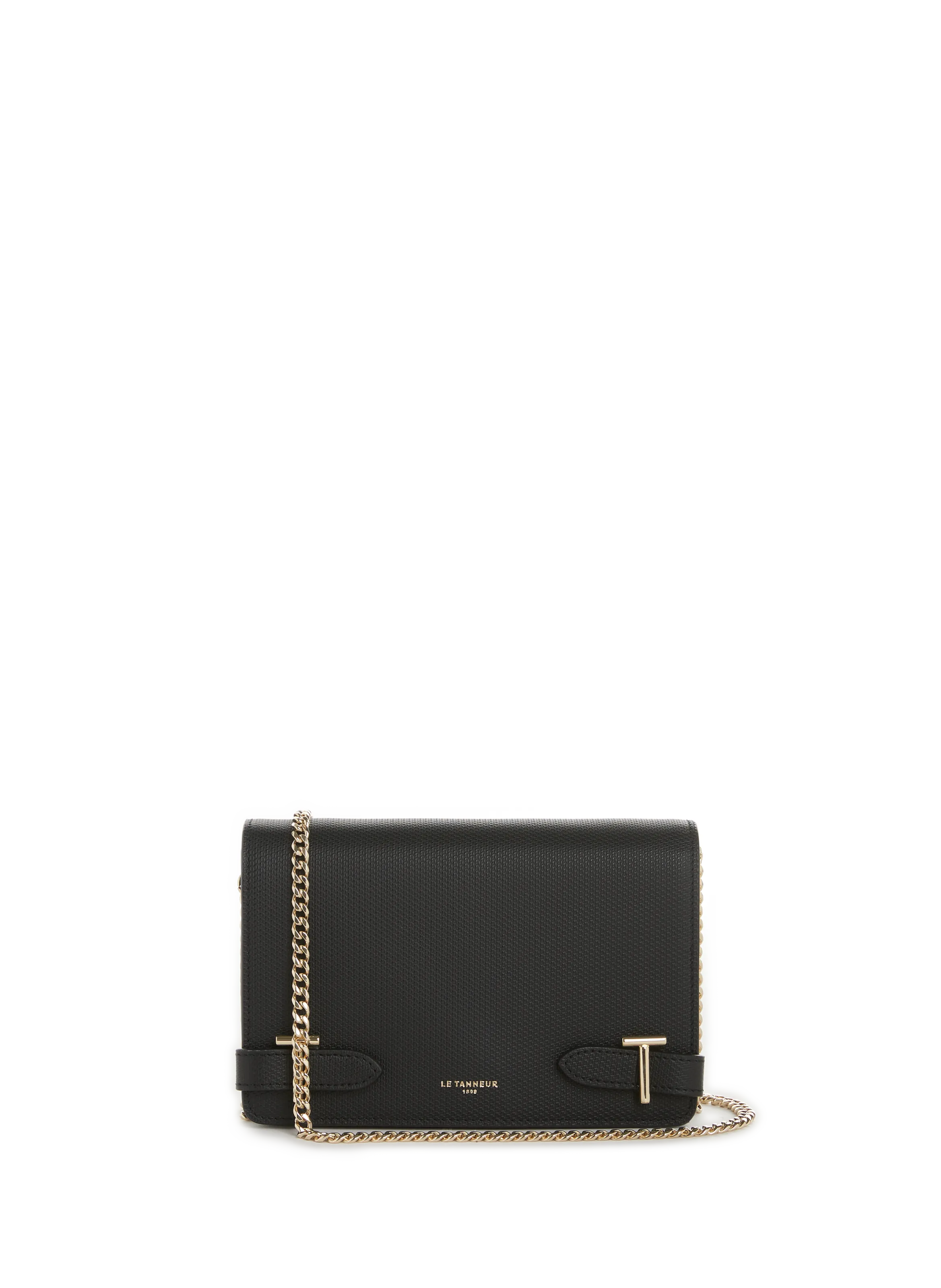 LE TANNEUR  Emilie leather shoulder bag - Black