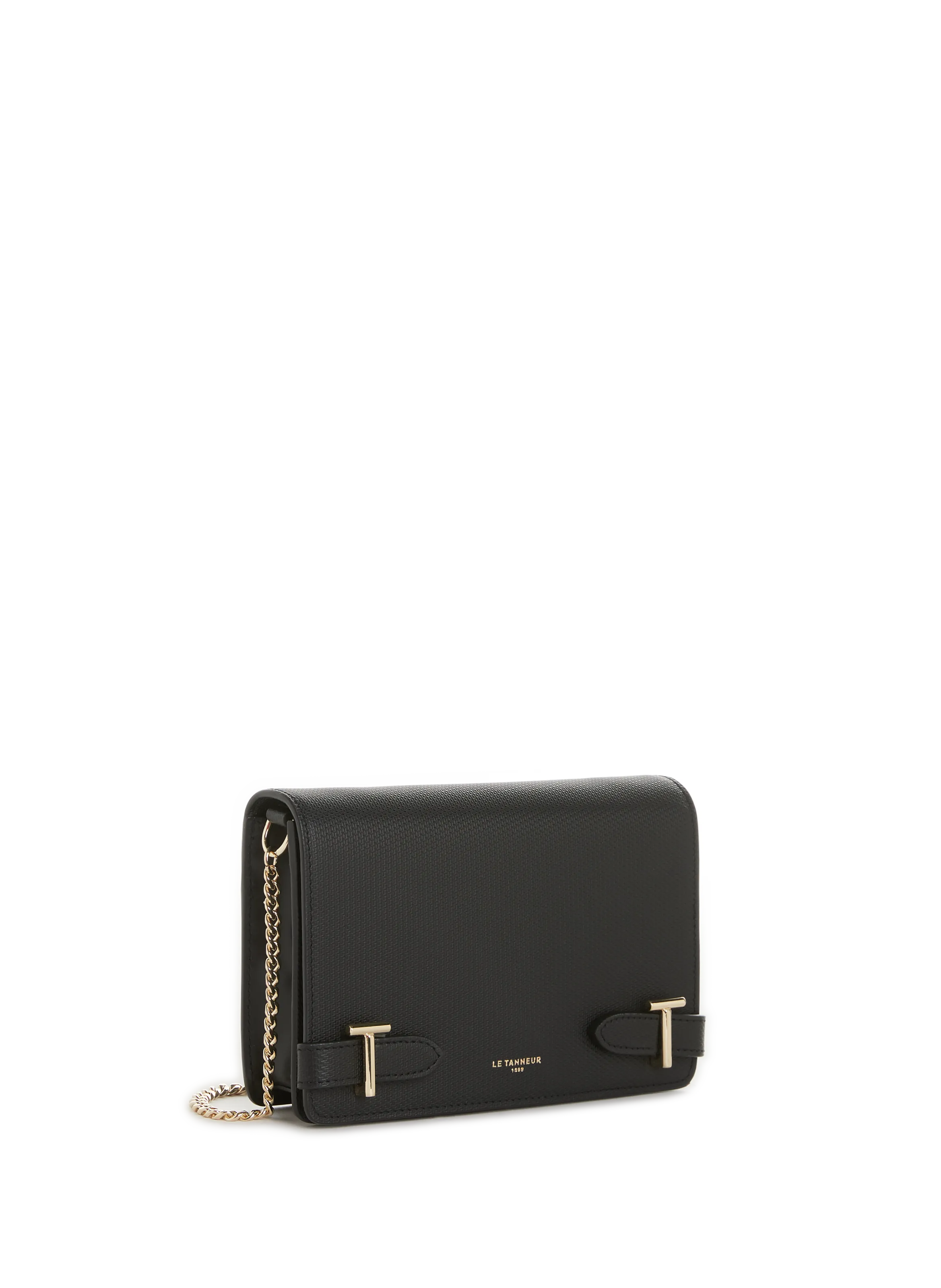 LE TANNEUR  Emilie leather shoulder bag - Black