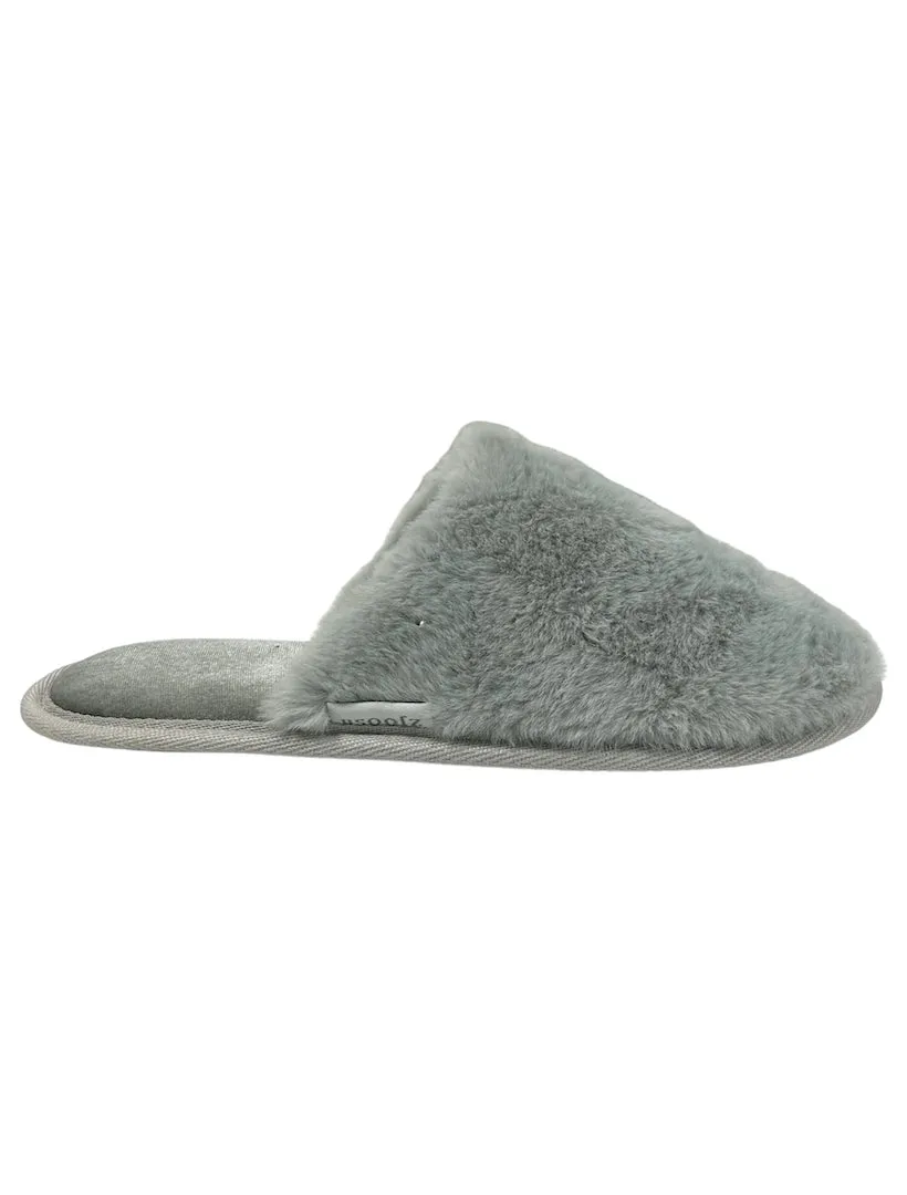 Leura Slipper Grey - FINAL SALE