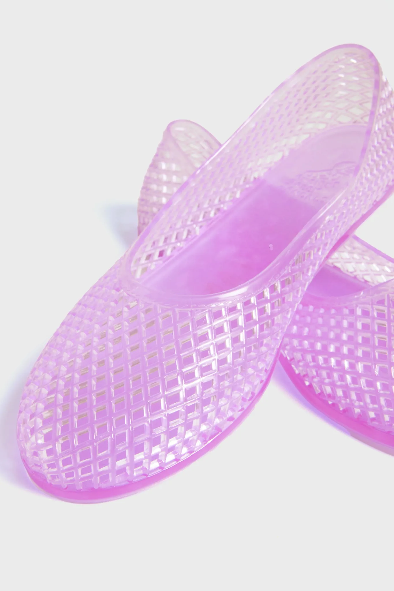 Lilac Iro Jelly Flats