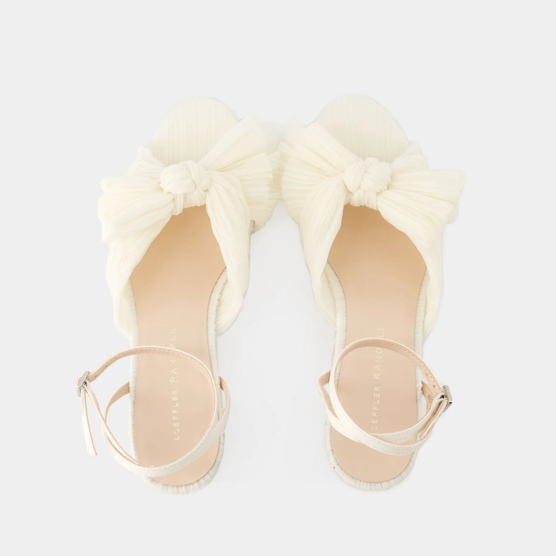 Loeffler Randall  Dahlia Sandals - Loeffler Randall - Synthetic Leather - Pearl