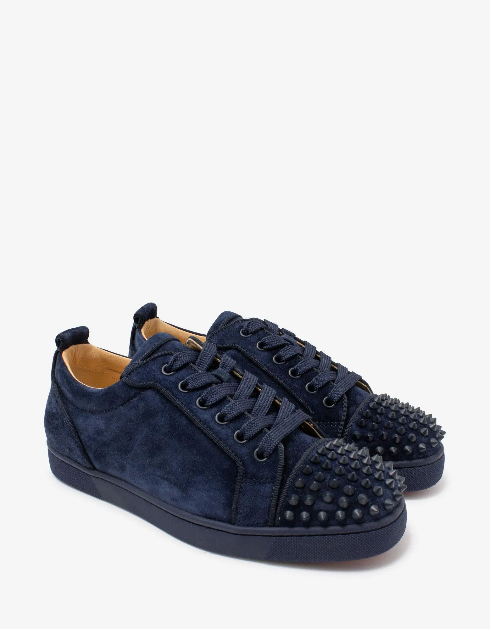 Louis Junior Spikes Orlato Dark Blue Suede Trainers