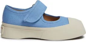 Marni Pablo Mary Jane denim sneakers Blue