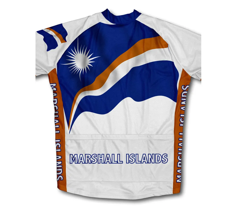 Marshall Islands Flag Winter Thermal Cycling Jersey