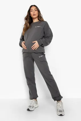 Maternity Dsgn Studio Text Sweat Tracksuit