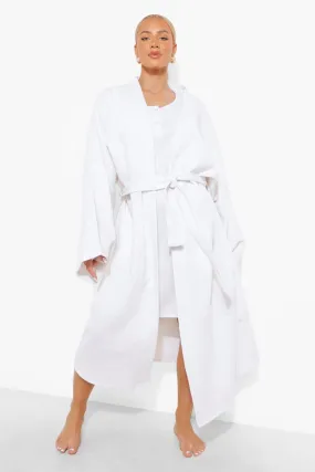 Maternity Waffle Dressing Gown