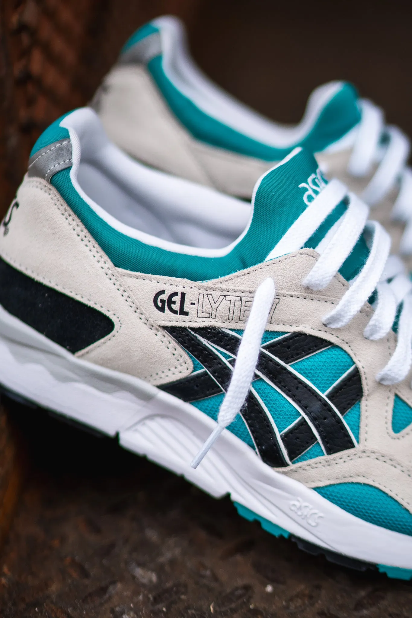 Mens Asics Gel-Lyte V (Baltic Jewel/Black)