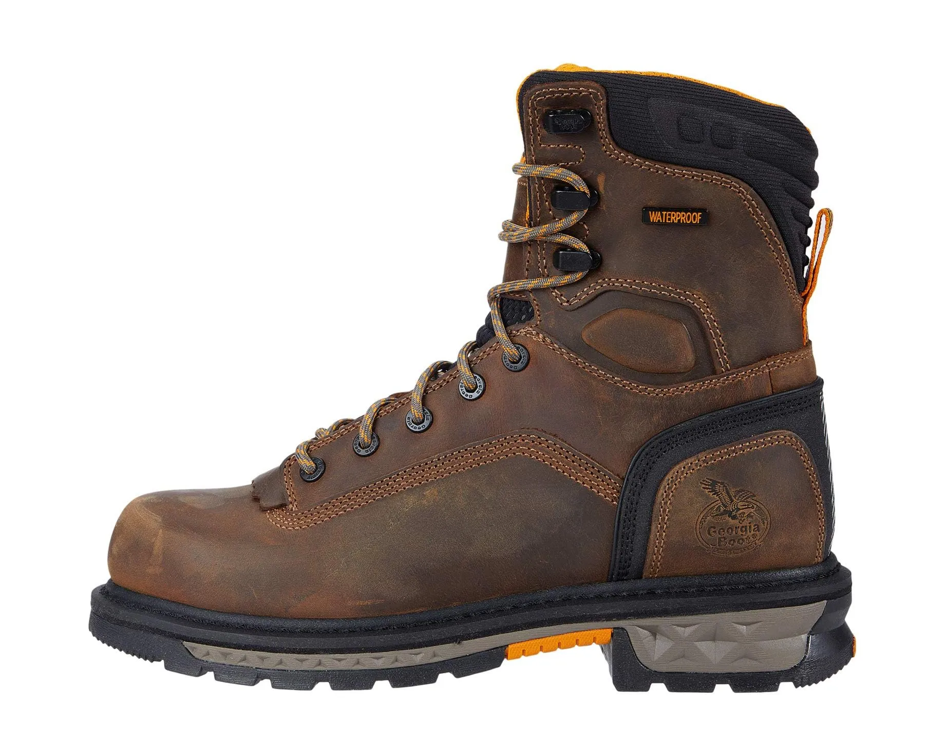 Men's Georgia Boot Carbo-Tec LTX Waterproof 8 Soft Toe (Wide)