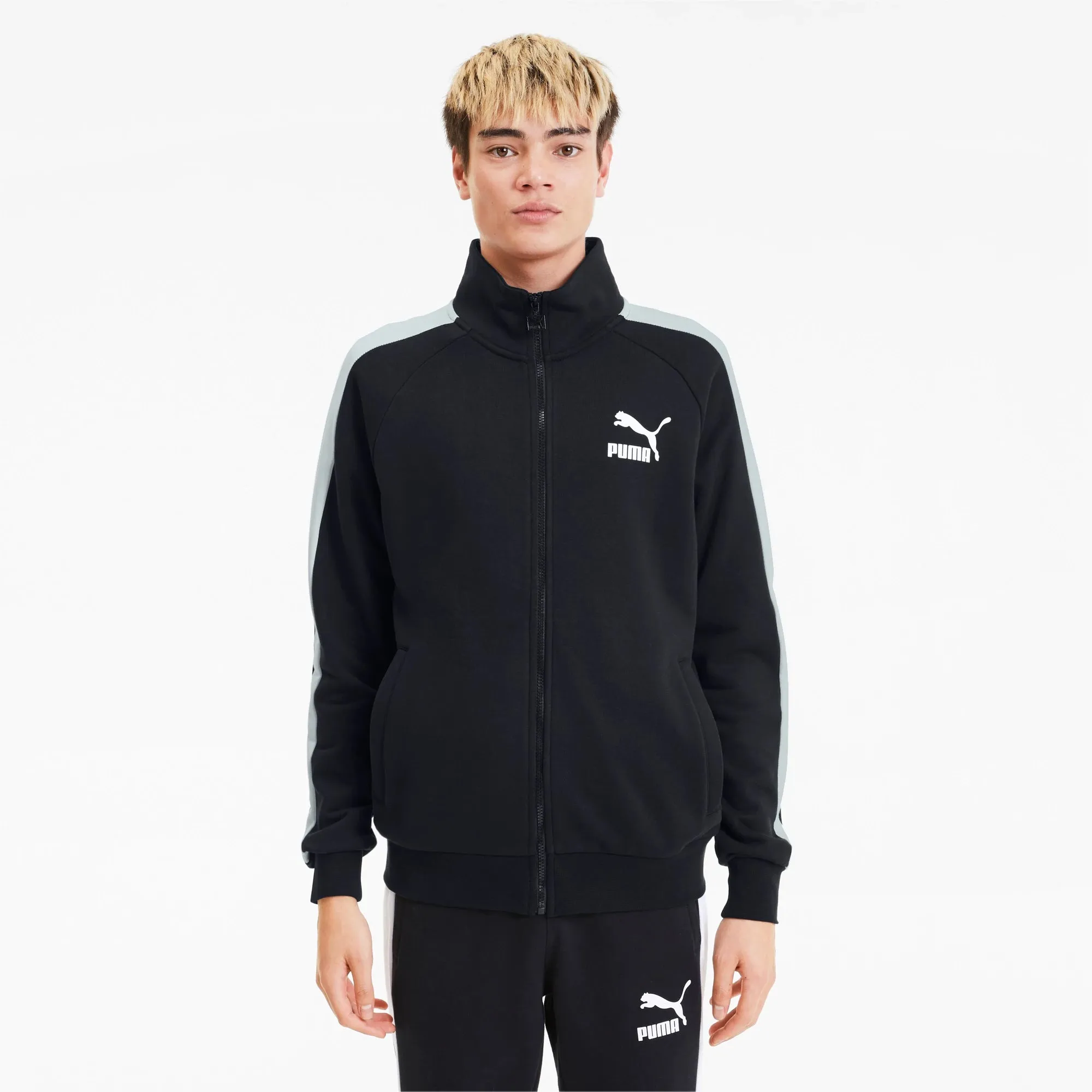 Men's PUMA Iconic T7 Track Jacket Black