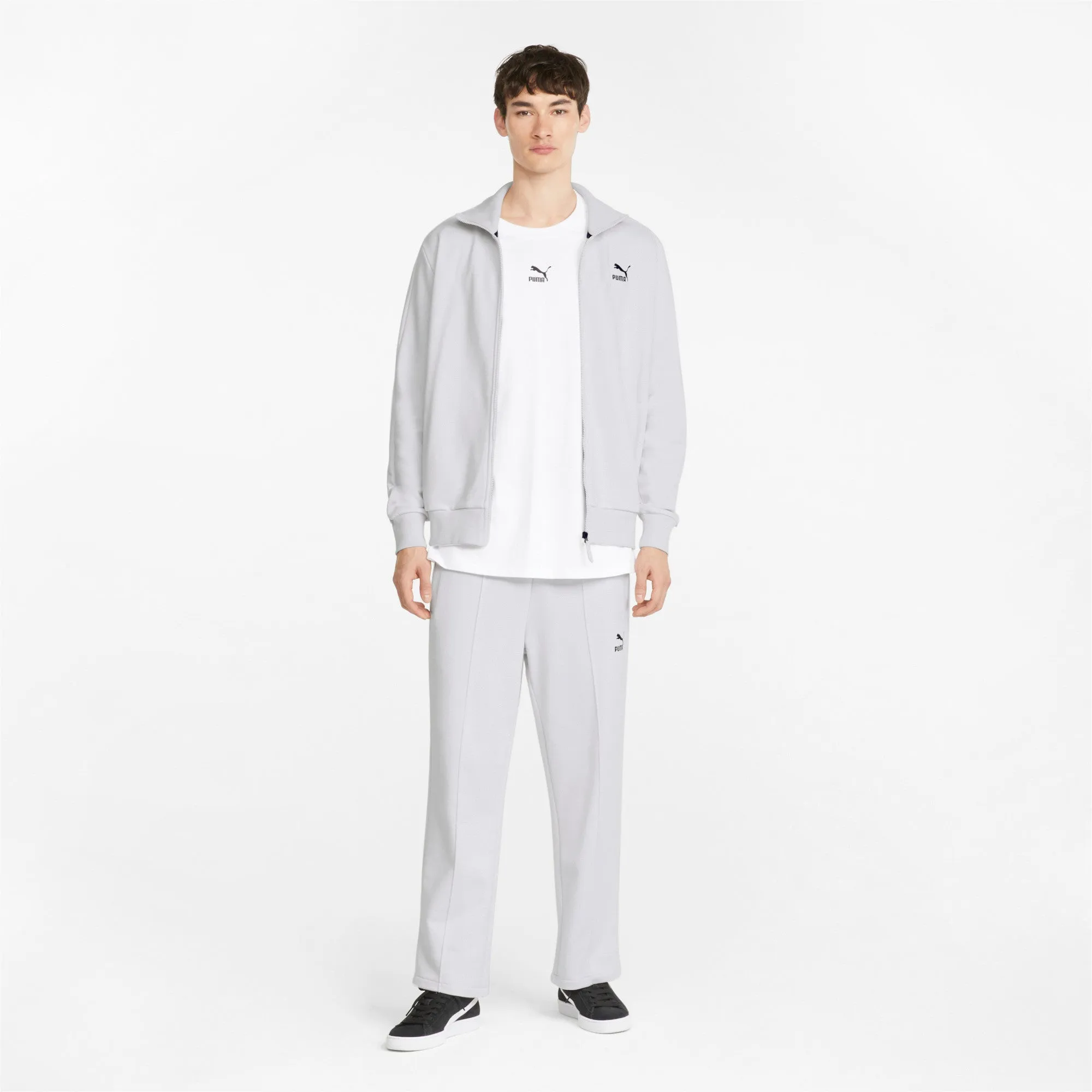 Men's PUMA T7 Track Jacket Nimbus Cloud