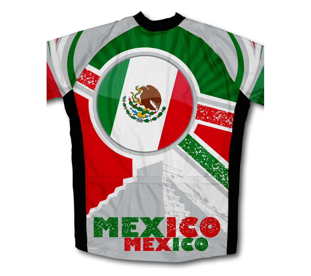 Mexico Flag Winter Thermal Cycling Jersey