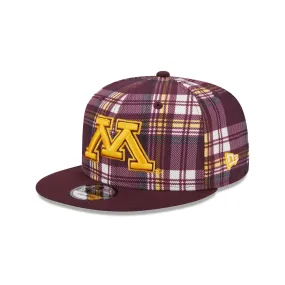 Minnesota Gophers Plaid 9FIFTY Snapback Hat