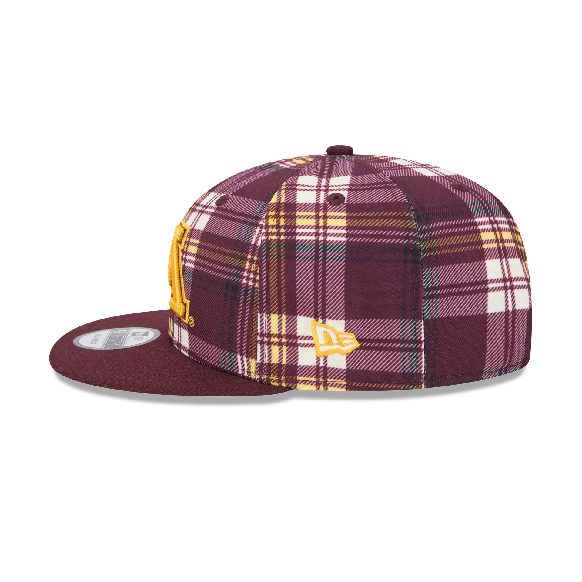 Minnesota Gophers Plaid 9FIFTY Snapback Hat