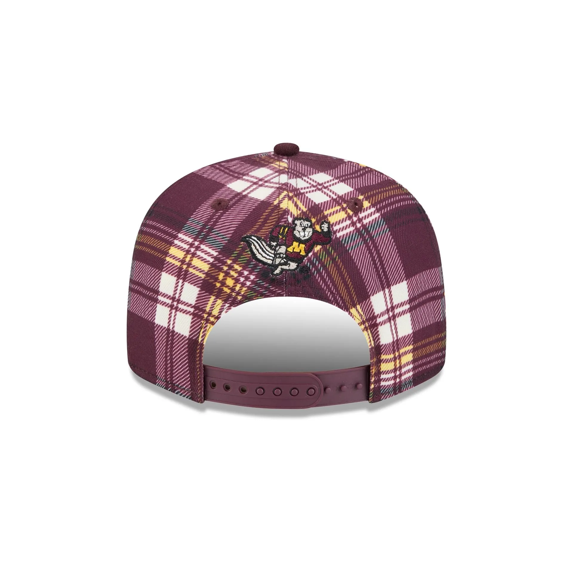 Minnesota Gophers Plaid 9FIFTY Snapback Hat