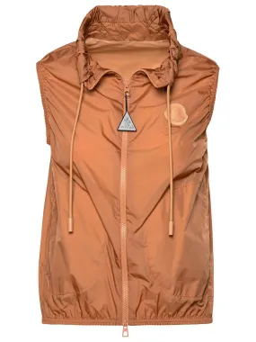 Moncler    Moncler Care' Bronze Polyamide Vest