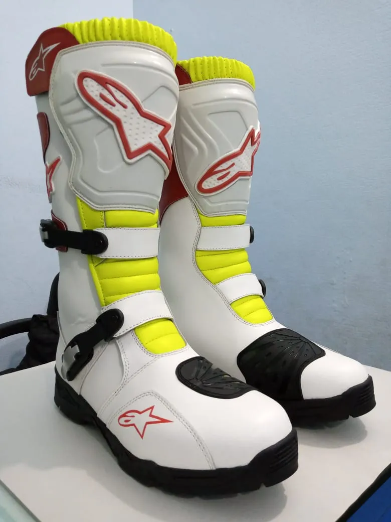 MOTORBIKE RACEING LEATHER BOOT MN-06