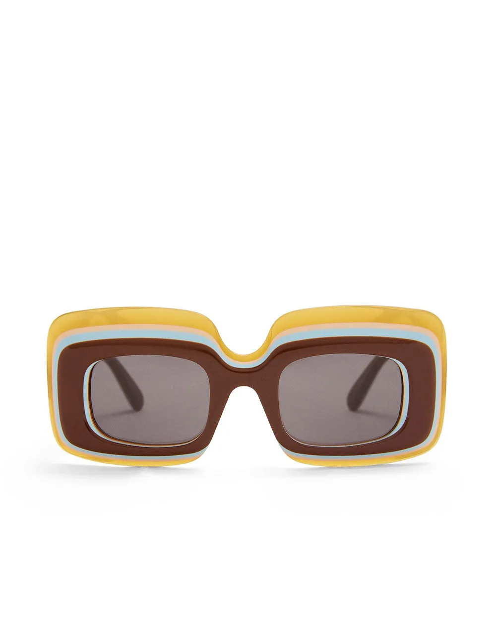 Multilayer Rectangular Sunglasses