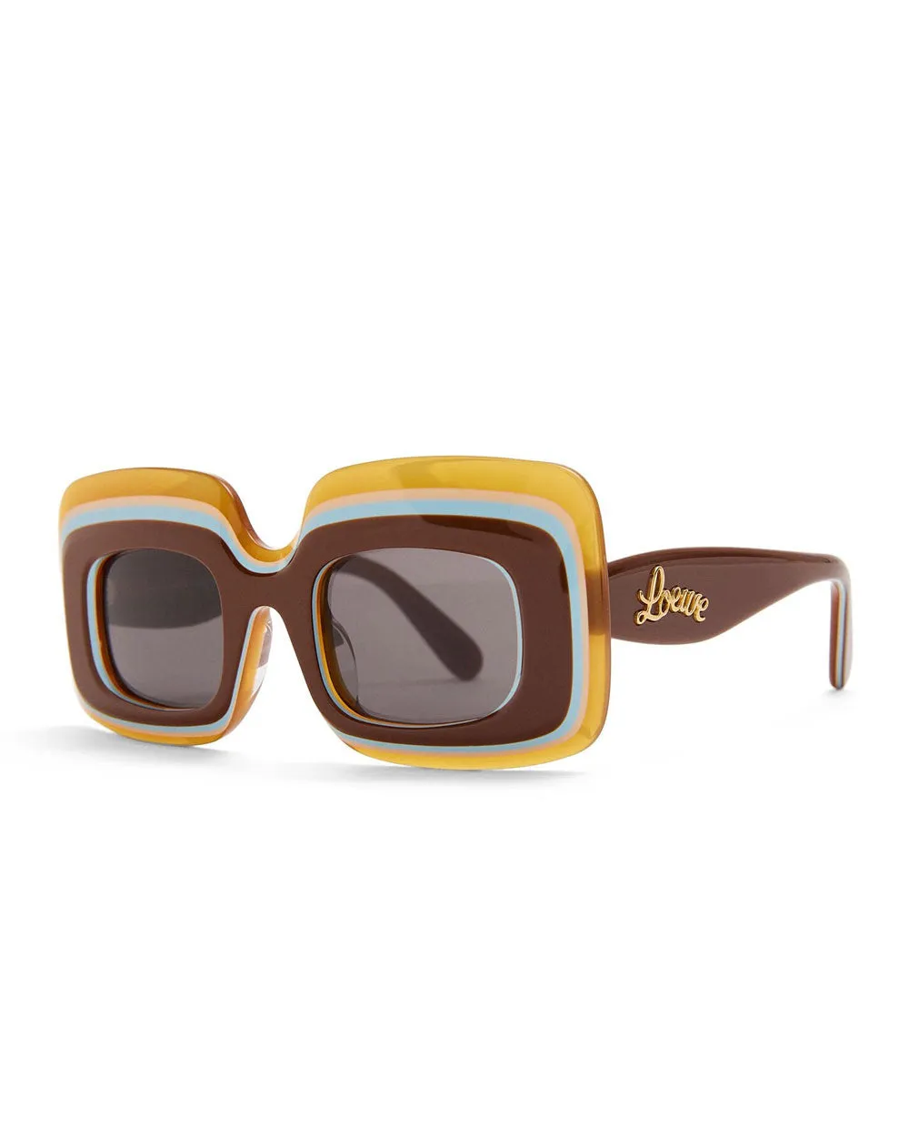 Multilayer Rectangular Sunglasses