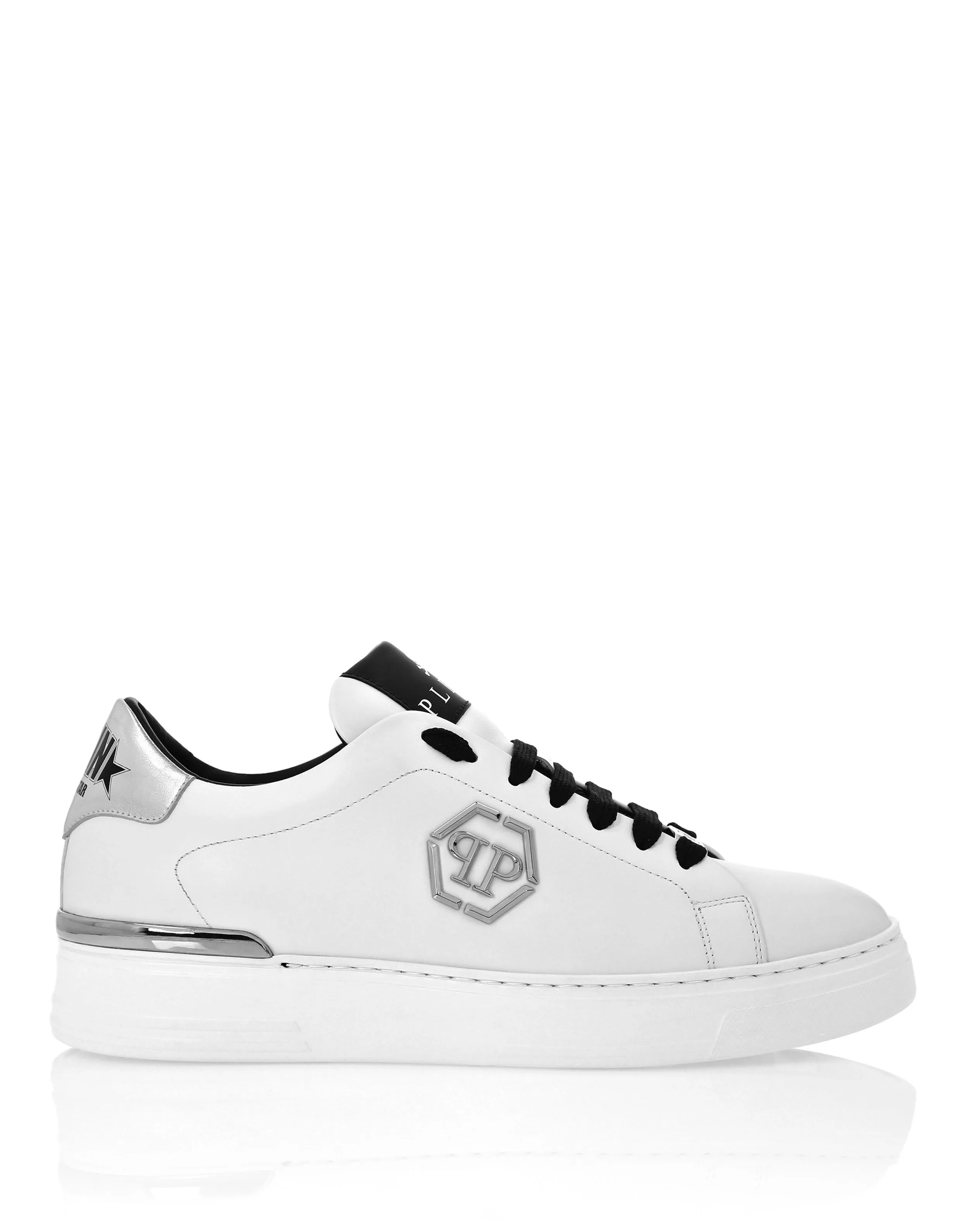 Nappa Leather Lo-Top Sneakers Hexagon