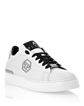 Nappa Leather Lo-Top Sneakers Hexagon