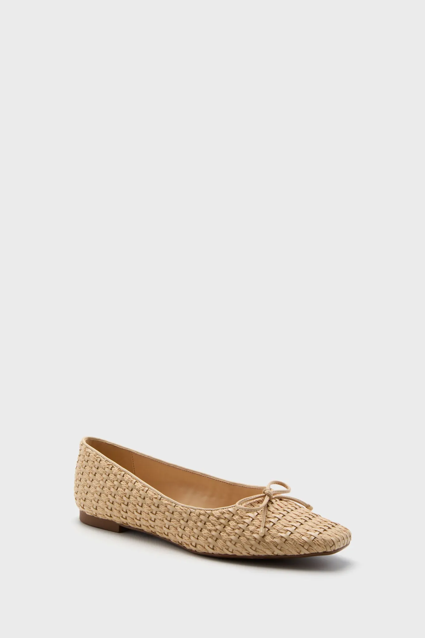 Natural Nibs Arissa Straw Flats