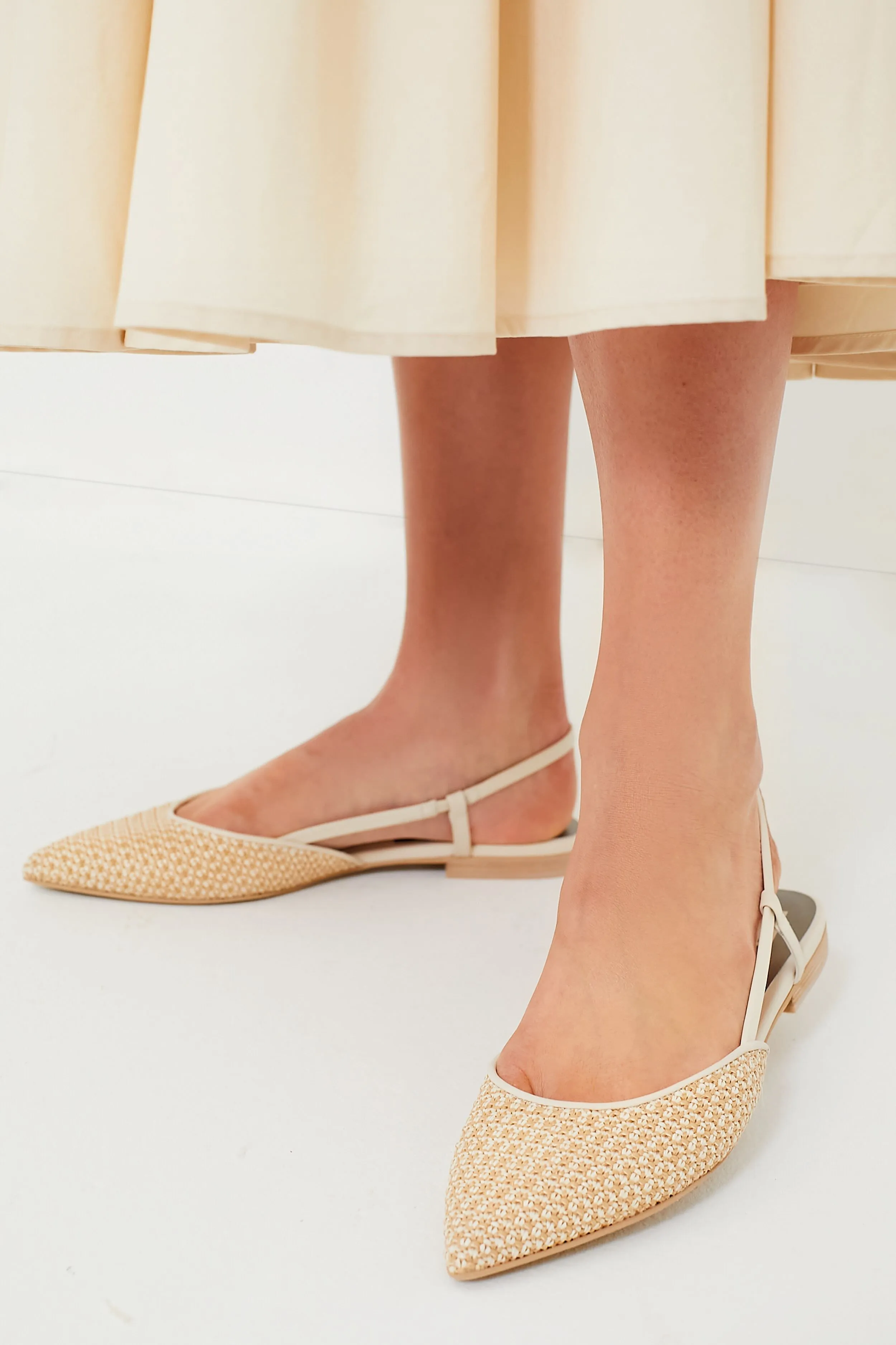 Natural White Narah Flats