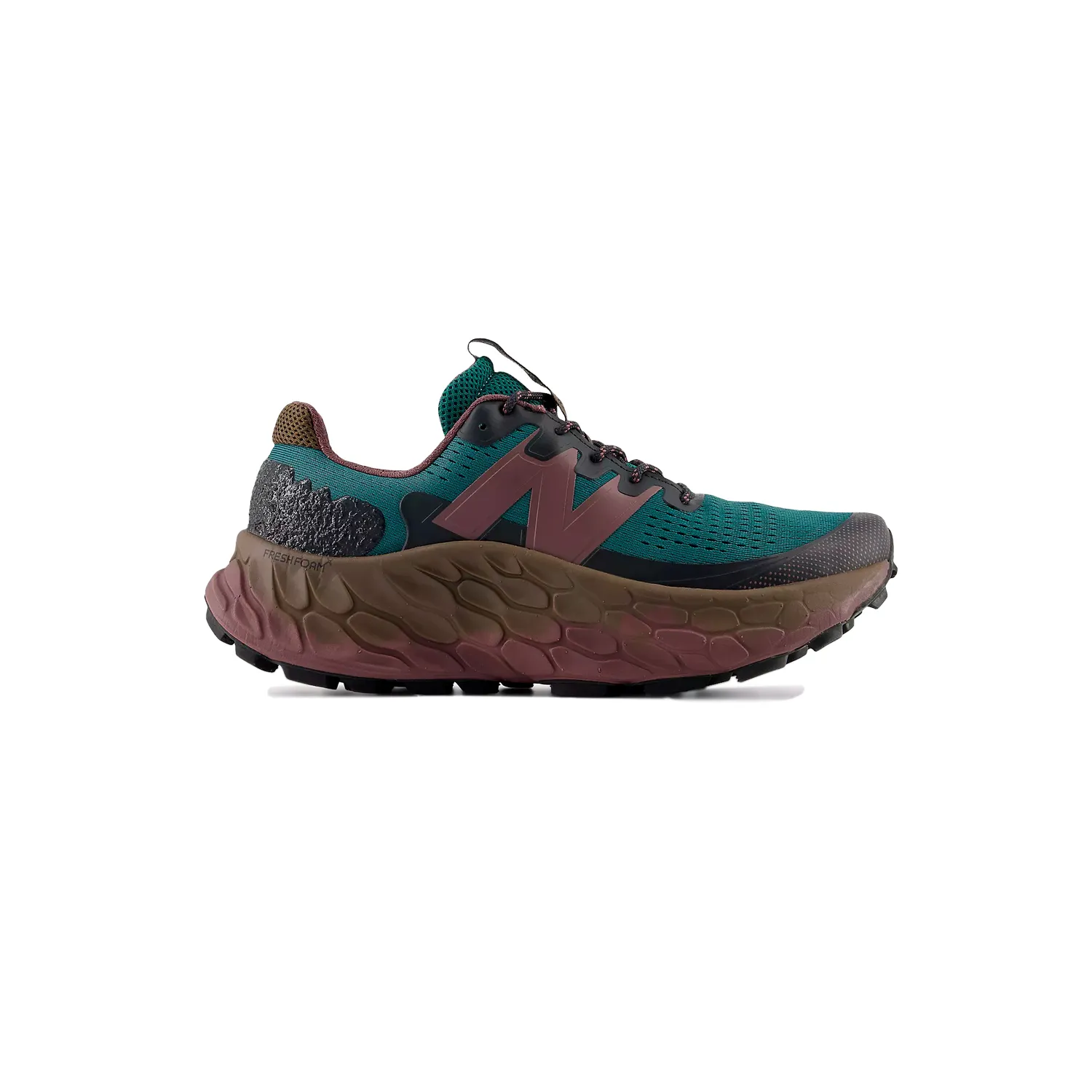 New Balance FRESH FOAM X MORE TRAIL V3, Dark Mushroom/New Spruce 