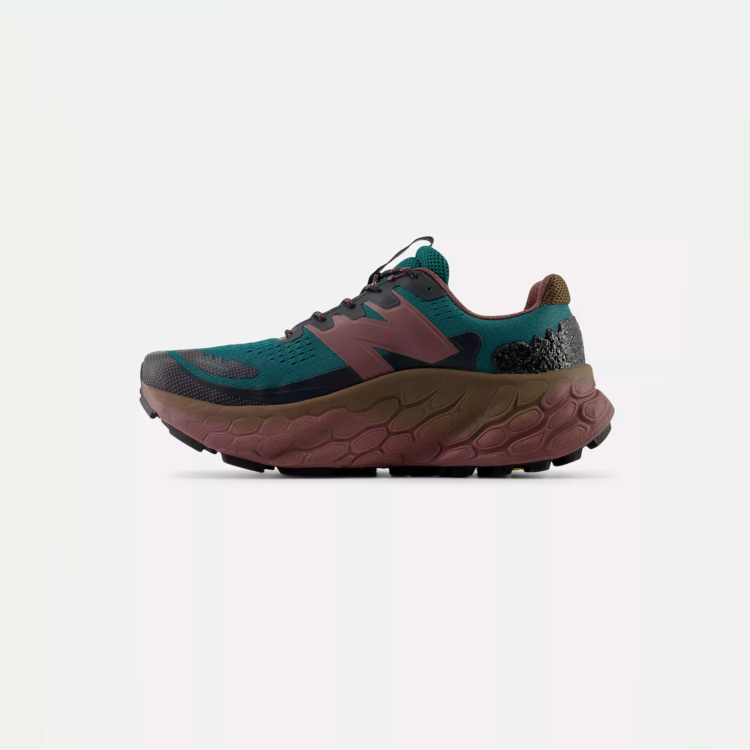 New Balance FRESH FOAM X MORE TRAIL V3, Dark Mushroom/New Spruce 