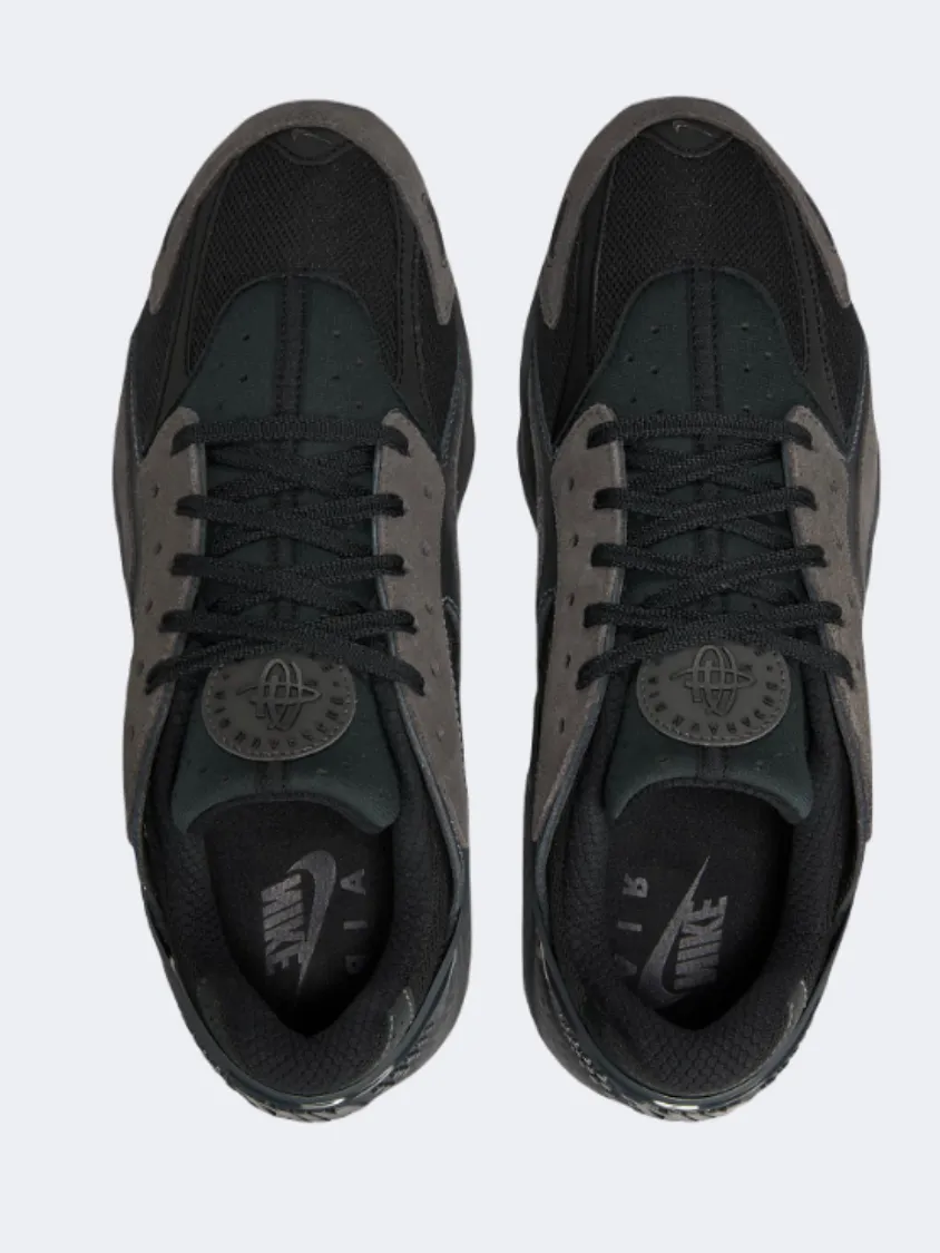 Nike Air Huarache Runner Men Lifestyle Shoes Black/Anthracite/Ash