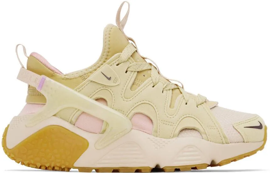 Nike Beige Air Huarache Craft Sneakers