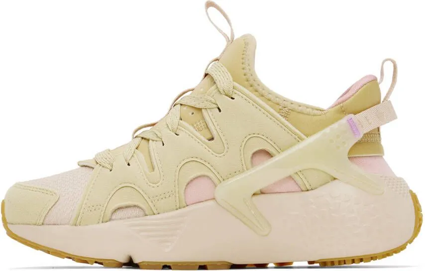 Nike Beige Air Huarache Craft Sneakers