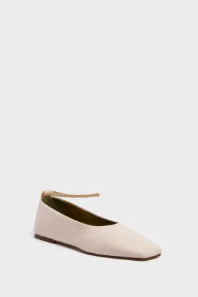 Nude Augusta Ballet Flats