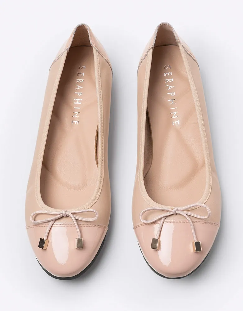 Nude Ballet Flats