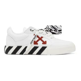 Off-White White Canvas Vulcanized Sneakers