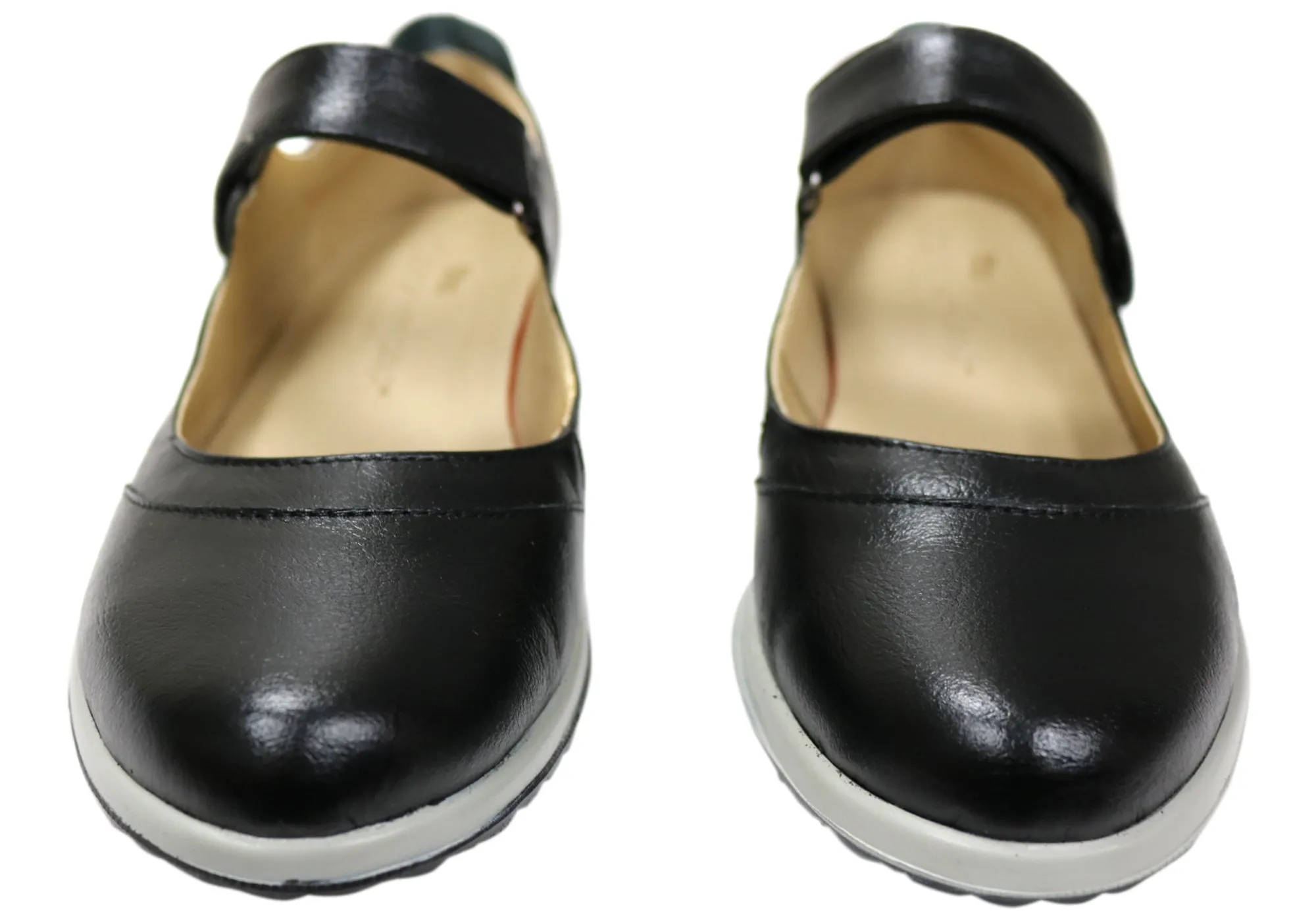 Opananken Trixy Womens Comfortable Brazilian Leather Mary Jane Shoes