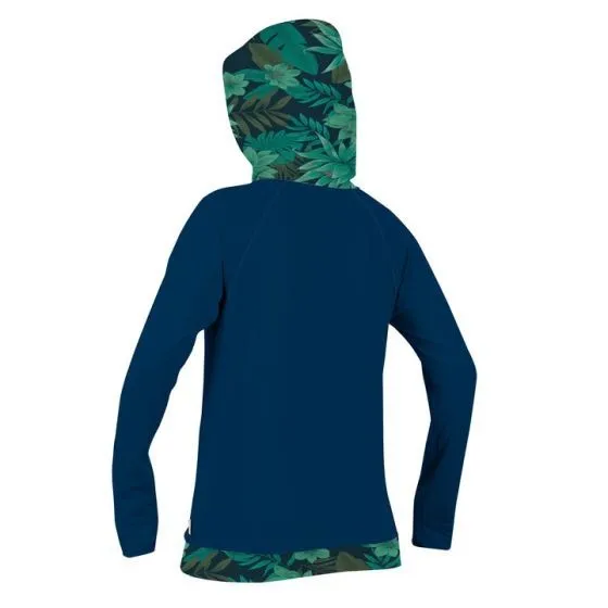 O'Neill Womens Side Print L/S Sun Hoodie 2019 - Abyss