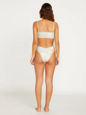 Palm Shell Retro Bikini Bottom - Melon