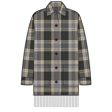 Pendleton Jolene Wool Fringe Jacket