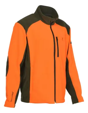 Percussion Full Zip Fleece – Orange