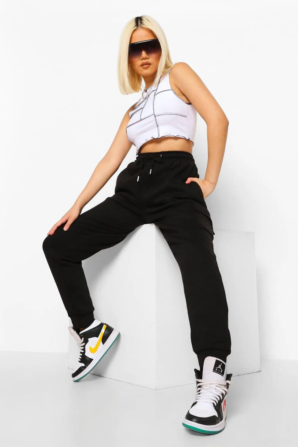 Petite Cargo Joggers