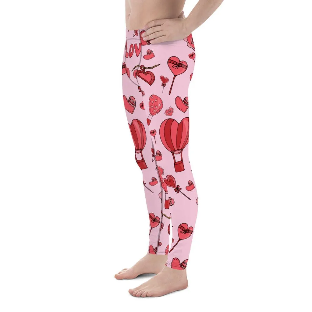 Pink Love Men's Leggings