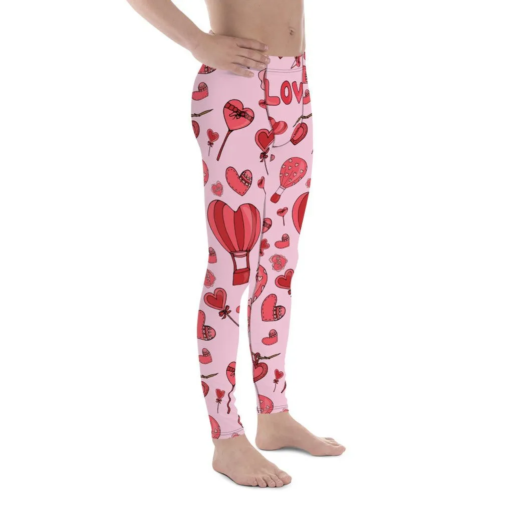 Pink Love Men's Leggings