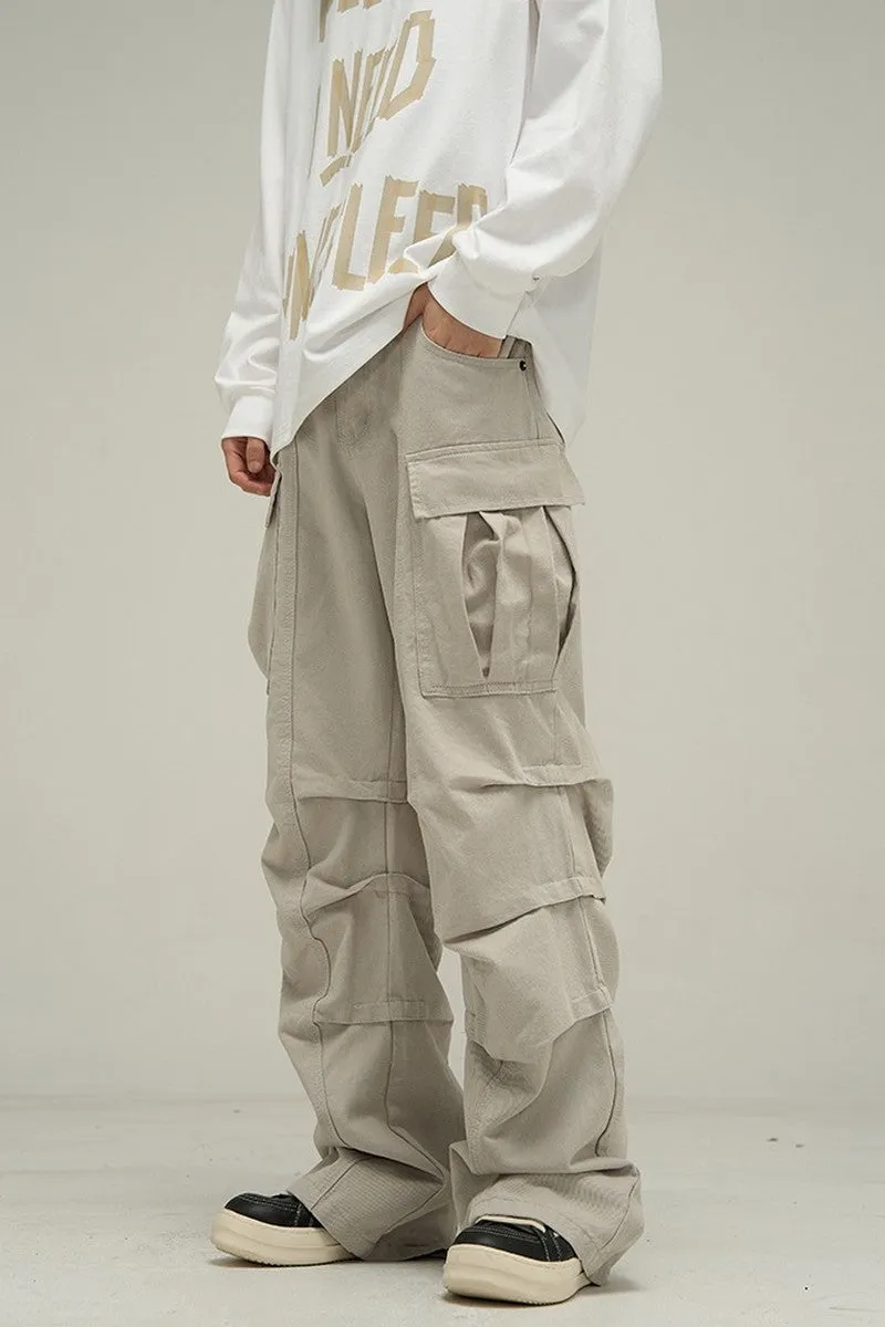 Pleated Oversized Trousers