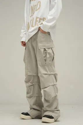 Pleated Oversized Trousers